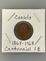 (3) 50 Cent Rolls Of Canadian Pennies Dated 1948-1978 And (3) Canadian Centennial Pennies 1867-1967 - 5