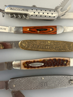 Winchester Pocket Knives and (2) Blue Lights - 4