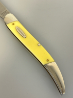 Yellow Winchester Folding Collectible Knife with Case - 3