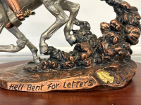 Bronze Statue "Cowboy" Pony Express - 9