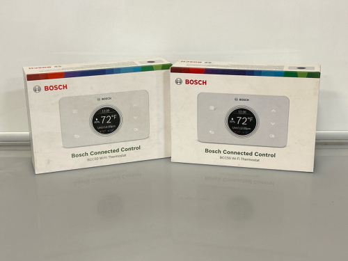 (2) Bosch WiFi Thermostats