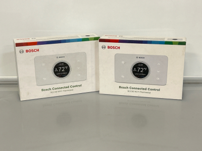 (2) Bosch WiFi Thermostats