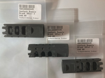 (3) Gemtech Muzzle Break 30Cal