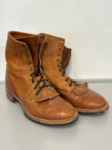 Pair Of Leather Boots Size 8.5