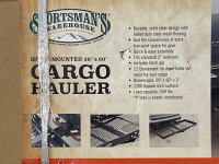 Sportsman's Warehouse Hitch Mounted 20"x 60" Cargo Hauler - 3