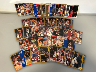 Large Collection Of Basketball Cards