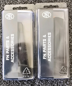 (2) FN 509C 9mm Magazines- New In Pack 15 Round Capacity