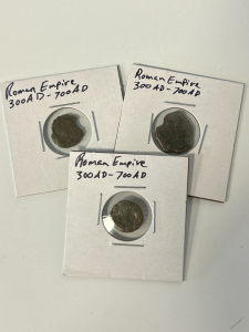 (3) Roman Empire Coins