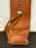 26" Overall Length Leather Scabbard - 2