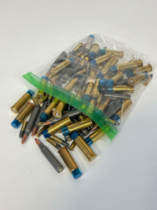 50+ Rounds Of Mixed Ammo: 44 REM, Tulammo .223, and Winchester Wildcat .22
