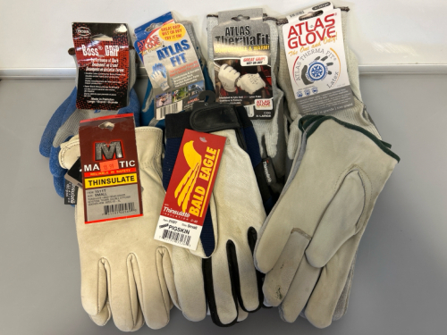 (7) Pairs Of Outdoor/ Work Gloves