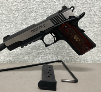 Browning 1911-380 Model .380 Caliber, Semi Automatic Pistol W/ Soft Case