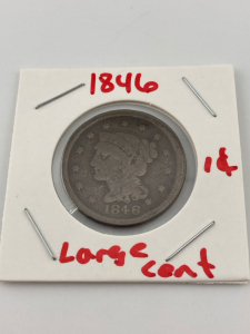 1846 One Cent Coin