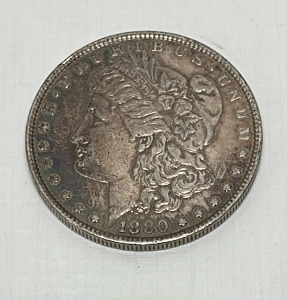 1880 Morgan Silver Dollar