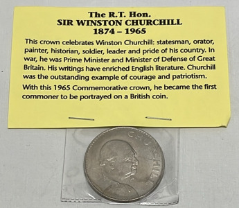 The R.T. Hon. Sir Winston Churchill 1874-1965 Coin