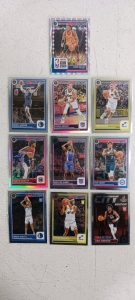(10) NBA Hoops Trading Cards - Rising Stars & Key Players