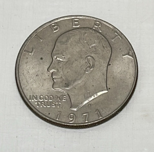 1971 Eisenhower One Dollar Coin