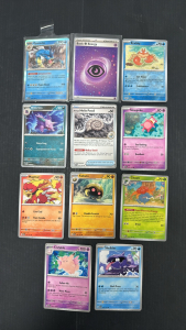 (11) Collection of Various Pok&eacute;mon Trading Cards (More Info in Photos)