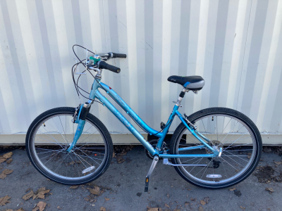 26&rdquo; Blue TiNine Breeze Bike