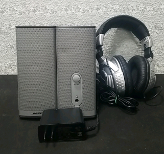 BOSE Companion 2 Series II Multimedia Speaker System- Speakers, Behringer Headphones