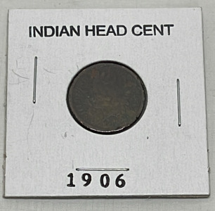 1906 Indian Head Penny (Carded)