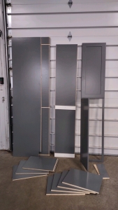Double Doors Pantry Cabinet (8'x 2'x 1&frac12;')