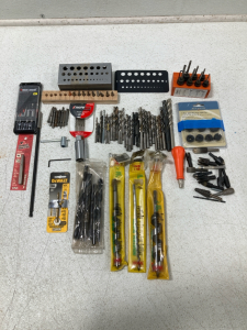 Assorted Drill Bits & More