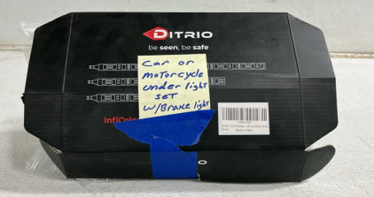(1) Ditrio Car or Motorcycle Under Light Set w/ Brake Light