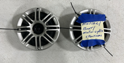 (2) Marine/Boat/Moyorcycle Speakers