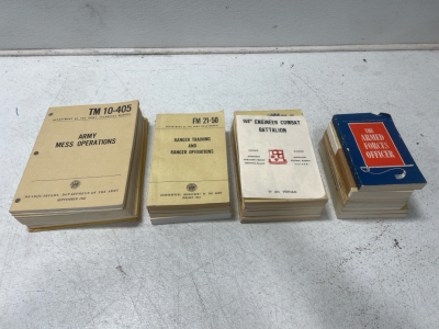 Assorted Army Field Manuals