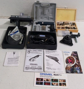 (1) Dremel Professional Rotary Tool Kit - Model 398 w/ Accessories