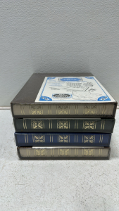 (4) Ben Parker Co. Photo Albums w/ Storage Sleeve (Blue, Green, Brown)