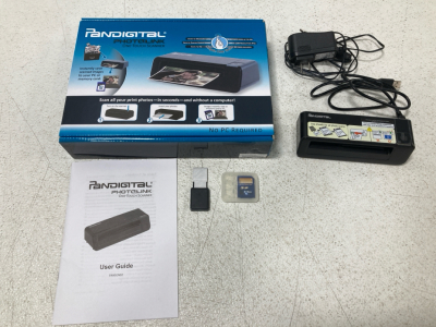 Pandigital Photolink One-Touch Scanner w/ Accessories