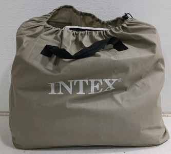 (1) Intex Air Mattress w/ Built-In Pump - Powers On! - Unknown Size