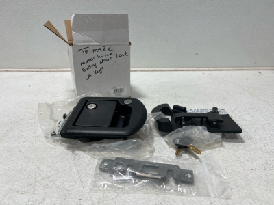 RV Designer T507 Motorhome Entrance Door Lock with Built-in Deadbolt for TriMark