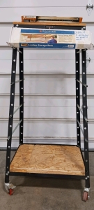 (3) Rockler Items - (1) Rolling Rack (1) Lumber Storage Rack (1) Base Extension