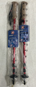 (2) Swiss Gear Hiking Poles