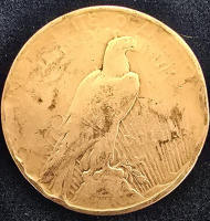 1922 Peace Dollar- 90% Silver Authenticated - 2