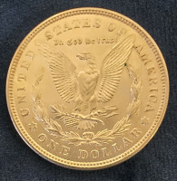 1921 Morgan Silver Dollar- 90% Silver Authenticated - 2