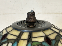 Tiffany Style Stained Glass Table Lamp - 2