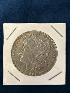 1901 Morgan Silver Dollar