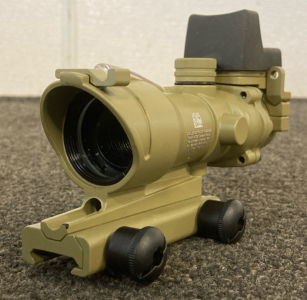 Trijicon Acog Scope With Fiber Optic Sight