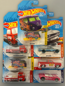 (7) Collectible Hotwheels