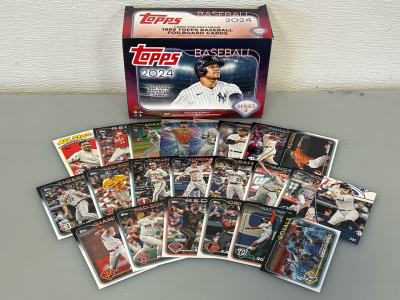 Box Of Mixed Baseball Cards