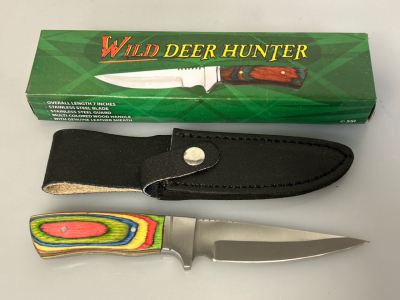Wild Deer Hunter Knife
