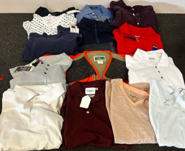 Shirts, Button Up, Regular, Different Sizes, And Brands