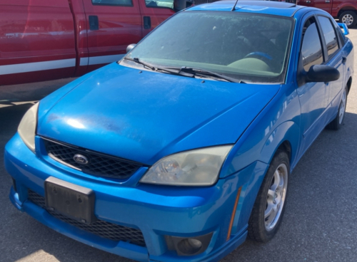 BANK REPO - 2007 FORD FOCUS - AFTERMARKET STEREO