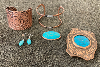 Copper & Turquoise Accessories