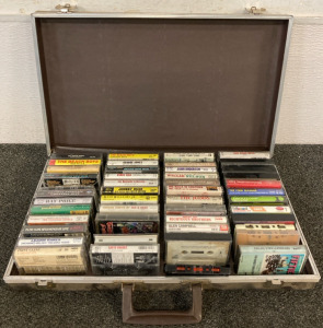 Vintage Cassette Box Briefcase