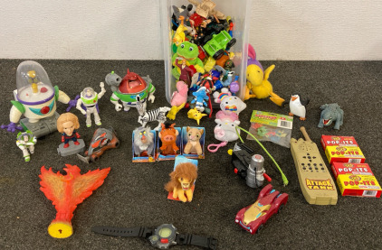 Box of Toys (Includes Dinosaurs, Lion King Toys and More!)